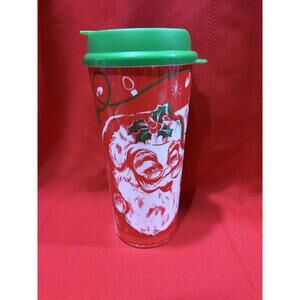Universal Studios Happy Holidays Santa Coca Cola Travel Cup